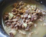 A picture of step 1 of Mutton chukka.