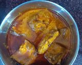 A picture of step 5 of Kashmiri Lal Paneer.