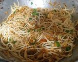 A picture of step 4 of Spicy Thai veg Noodles.