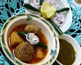 A picture of step 3 of Hara masala Kofta Curry.