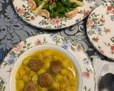 Foto del paso 8 de la receta: Sopa de caracolas con albóndigas de atún al natural en conserva