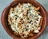 Foto del paso 5 de la receta: Fusilli con atún, gratinado con mayonesa sweet chilli