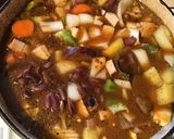 A picture of step 3 of California Farm Red Beans and Pork Stew in Herbes de Provence.
