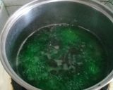 Foto langkah ke 1 dari resep Es Dawet Macaroni Pandan.