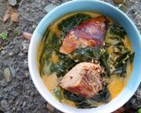 Foto langkah ke 4 dari resep Tuna Asap Masak Santan.