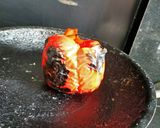 A picture of step 2 of Red bell pepper sauce.