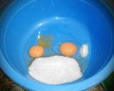 Foto langkah ke 1 dari resep Bolu Kukus Merekah Pemula.