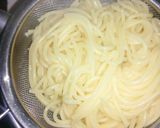 Foto langkah ke 2 dari resep Spaghetti bolognese telur rebus #bekal sekolah.