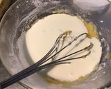 Une image de l'étape 5 de Tarte aux pêches de vigne pâte brisée aux deux laits.