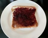 A picture of step 1 of My Sweet Toast Breakfast. 😜.