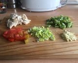 Foto del paso 1 de la receta: Judías verdes rehogadas con pollo