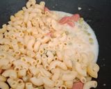 Foto langkah ke 4 dari resep Makaroni Sosis.