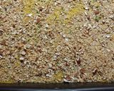 A picture of step 1 of Kataifi in the Pan with Walnuts, Almonds, and Pistachios.