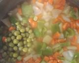 A picture of step 1 of Navratan korma.