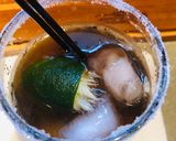 A picture of step 5 of Spiced Rum 🍹 Cola Lime Rickey.
