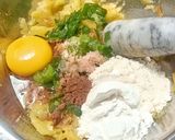 Foto langkah ke 3 dari resep Perkedel Bondon.