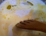 A picture of step 1 of Bombay Ice Halwa.