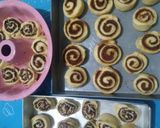 Foto langkah ke 6 dari resep Cinnamon Roll & Coklat kacang Roll.