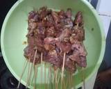 Sate kambing langkah memasak 3 foto