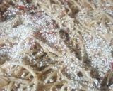 A picture of step 5 of Spicy sesame noodles.