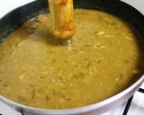 A picture of step 10 of Mutton Haleem.