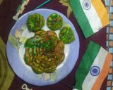 तिरंगा ढोकला (Tiranga Dhokla recipe in hindi) रेसिपी चरण 8 फोटो