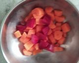 A picture of step 1 of Tiranga Rose Momos.