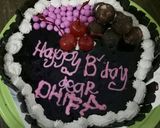 Foto langkah ke 10 dari resep Cheese cake ultah.