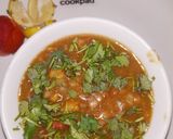 A picture of step 6 of Chana gravy.