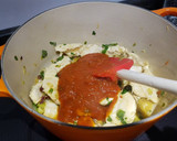 Foto del paso 4 de la receta: Pollo en salsa sabrosa con arroz integral