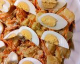 Foto del paso 2 de la receta: Ensalada de Papa, Chaucha, Zanahoria y Huevo con Salsa Ranch La Spezia