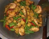 Foto langkah ke 10 dari resep Oseng buncis, tempe dan udang.