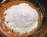 A picture of step 4 of Mango Kesar peda.