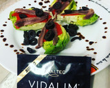 Foto del paso 2 de la receta: Cogollos de Tudela con anchoas y pimientos del piquillo con Vidalim