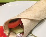 Tortilla z kurczakiem w sosie miodowo-musztardowym krok przepisu 11 zdjęcie