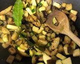 A picture of step 1 of Ratatouille.