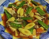 Foto langkah ke 3 dari resep Tahu sayur saus tiram.