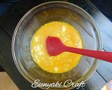 A picture of step 3 of Banana muffins #bakingfor kids.