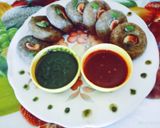 A picture of step 4 of ડેલિશ્યસ ફરાળી હરા ભરા કબાબ.