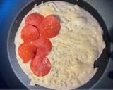 A picture of step 2 of Quesaroni.
