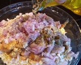 Foto del paso 1 de la receta: Tacu Tacu de Frejol Canario con Trucha frita y Ensalada