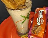 A picture of step 4 of Banana chocolate shake recipe.