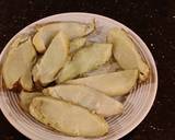 Potato Skin Dippers with Sausage Cheese Dip with Chips and Meatballs recipe step 3 photo