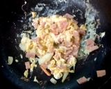 รูปขั้นตอนการทำที่ 3 ของ เบอร์เกอร์ไข่คน ใส่แฮมไก่