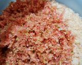 A picture of step 1 of Bread veggies ball.