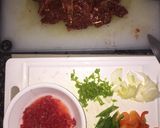 Foto del paso 1 de la receta: Carne Con Vegetales en salsa #lacocinadegiri