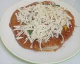Home made pizza with vegetables n cheese toppings recipe step 17 photo
