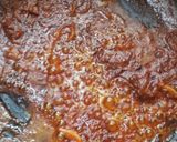 A picture of step 3 of Masala bhindi aaloo.