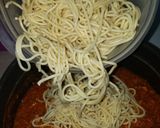 A picture of step 14 of Spaghetti & Meat Sauce.