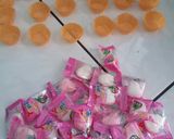 Foto langkah ke 2 dari resep Permen coklat cinta.